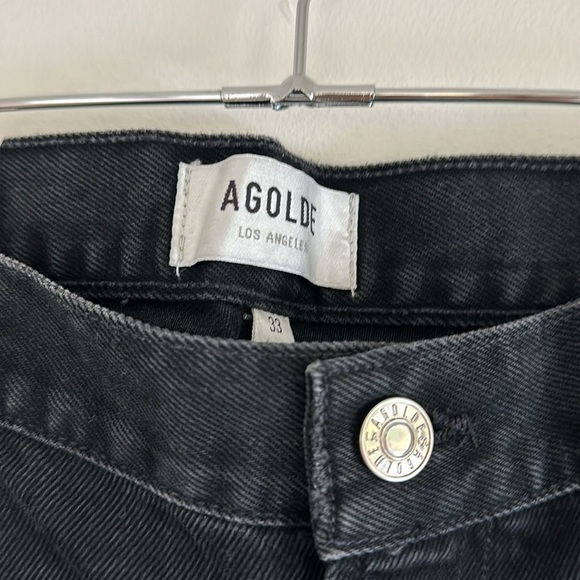 Agolde Cherie High Rise Straight in Distortion - Picture 6 of 9